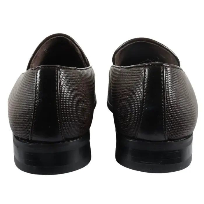 Men's Loafers Shoes Leather Lined Slip On Tassel Formal Shoe - Image 4