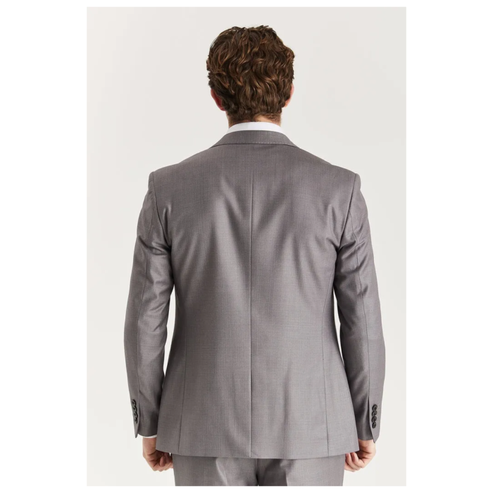 Edward - Men's Grey Tailored Fit Blazer - Image 3