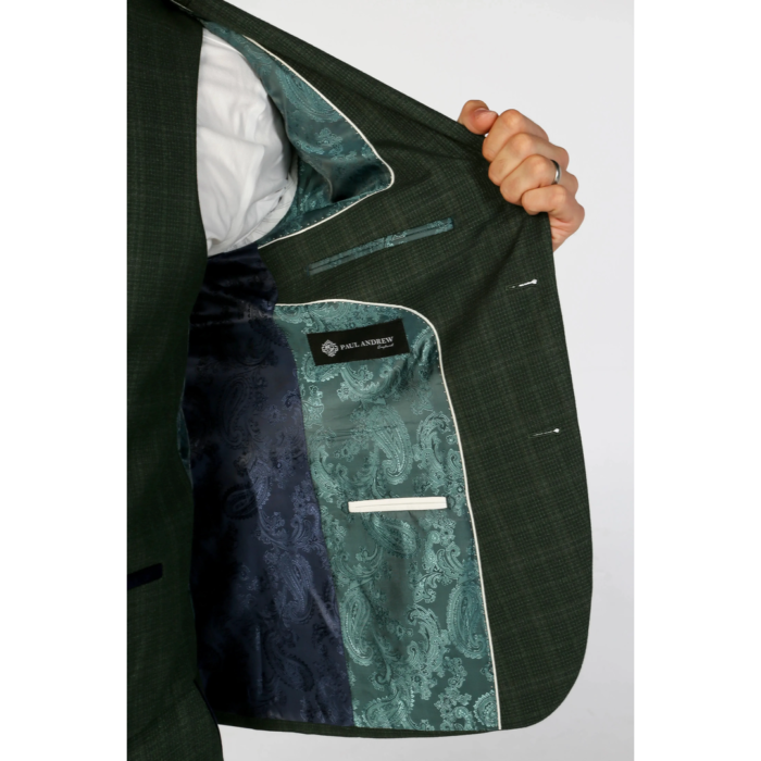 Viceroy - Men's Blue Check Blazer Classic Formal - Image 2