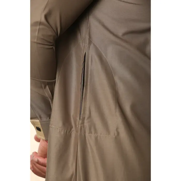 Men's Thobe Jubba Nehru Round Collar Islamic Clothing Muslim Kaftan Embroidery Eid Robe Saudi - Image 11