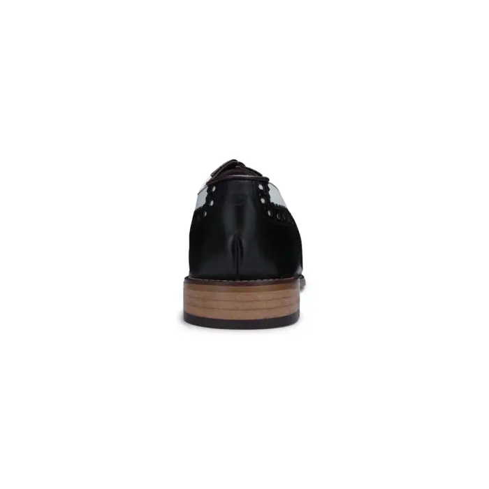 Mens Real Leather Vintage Shoes Brogues 1920s Suede Tweed Laced Shoes Smart Formal - Image 12
