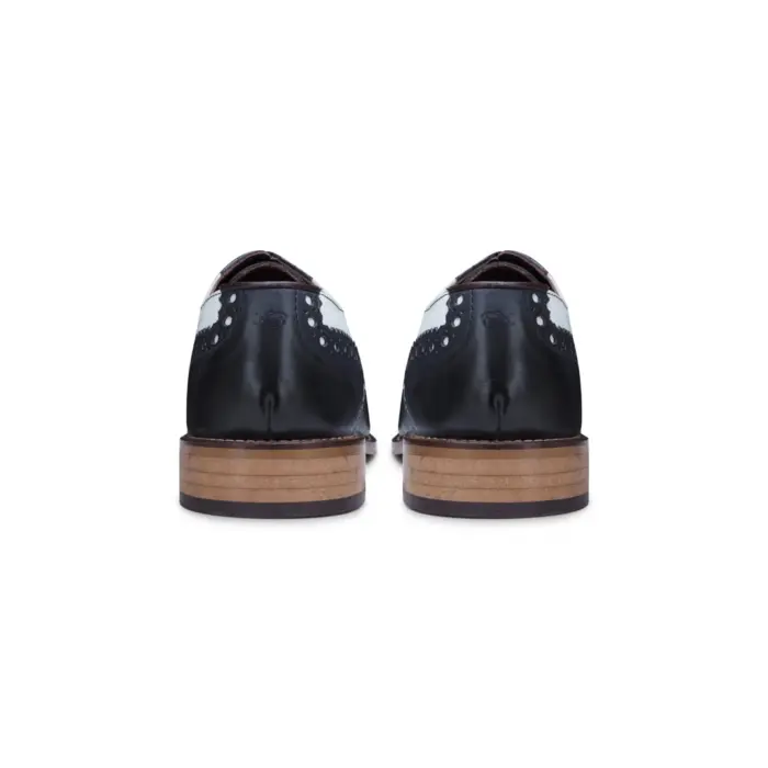 Mens Real Leather Vintage Shoes Brogues 1920s Suede Tweed Laced Shoes Smart Formal - Image 31