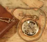 Mechanical Skeleton Open Face Pocket Watch - Image 5