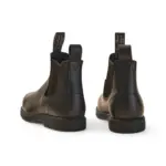 Booma 607 - Black Leather Chelsea Boots - Image 6