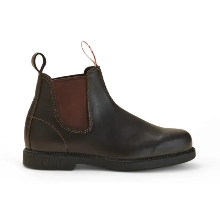 Booma 607 - Brown Leather Chelsea Boots - Image 1