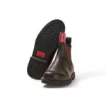 Booma 607 - Brown Leather Chelsea Boots - Image 5