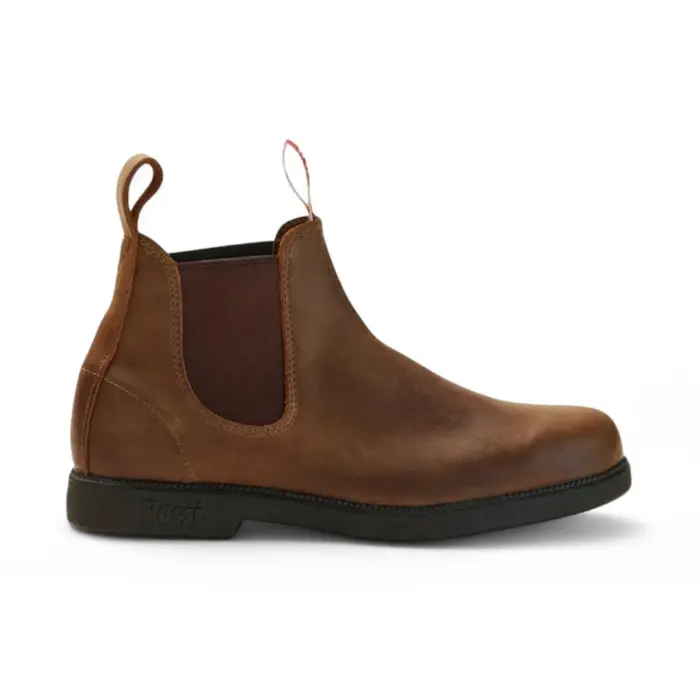 Booma 607 - Tan Brown Leather Chelsea Boots - Image 1