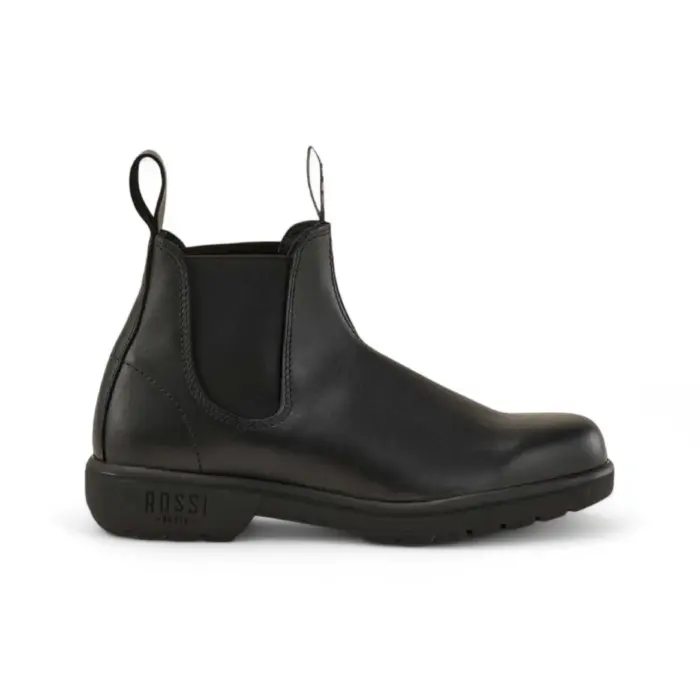 Endura 301 - Black Leather Chelsea Boots - Image 1