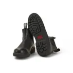 Endura 301 - Black Leather Chelsea Boots - Image 6