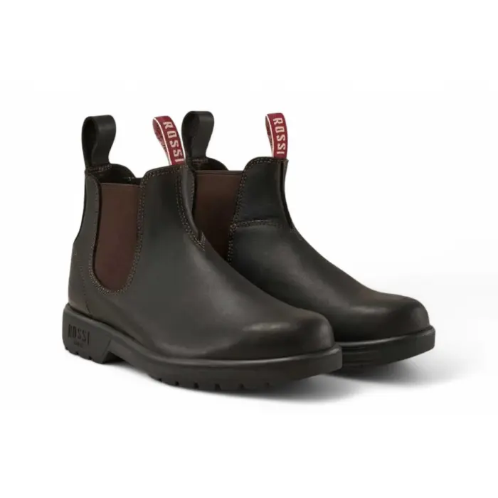 Endura 303 - Brown Leather Chelsea Boots - Image 2