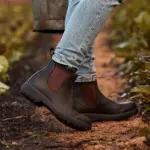 Endura 303 - Brown Leather Chelsea Boots - Image 3
