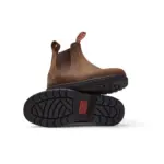 Endura 303 - Tan Brown Leather Chelsea Boots - Image 6