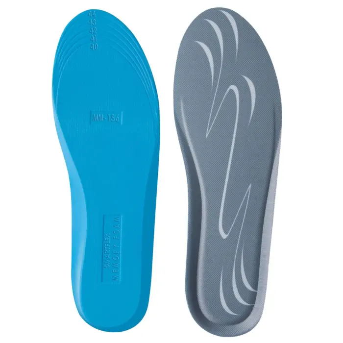 TruClothing Memory Foam Insoles Cushioned Comfort Footbed - Image 1