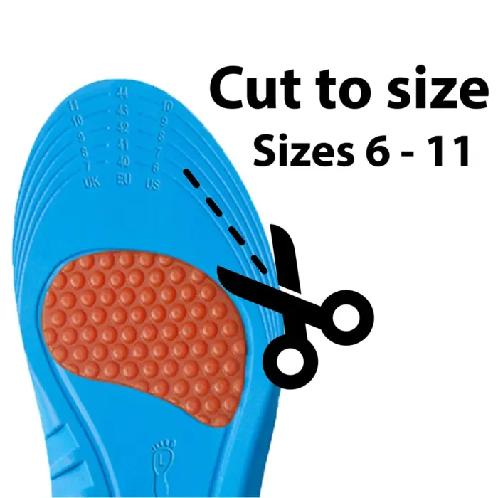 TruClothing Orthotic Insoles Cushioned Comfort Shoe Inserts - Image 3